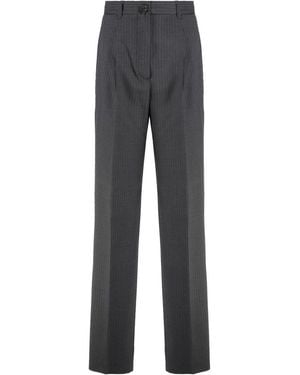 Weekend by Maxmara Salsa Wool Pants - Grey