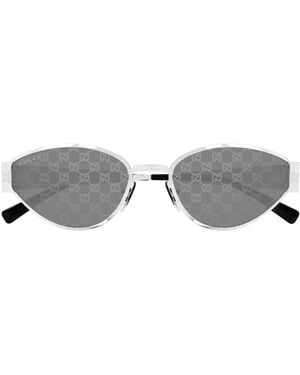 Gucci Gg1853S Linea Sign Sunglasses - Grey