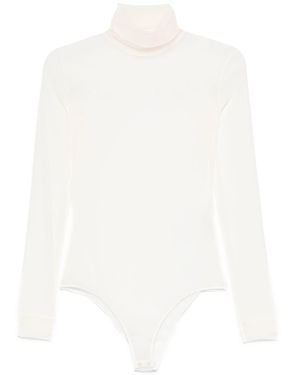 Maison Margiela Semi-sheer Bodysuit - White