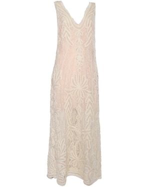 P.A.R.O.S.H. Long Dress - White