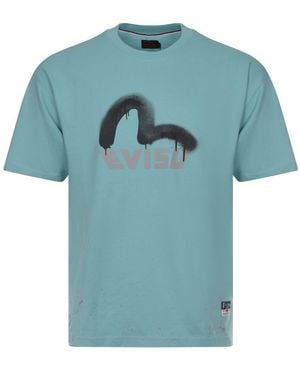 Evisu T-Shirts And Polos - Blue