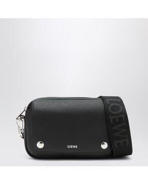 Loewe Small Messenger Bag Pebble - Black