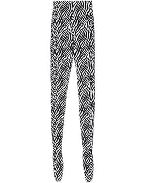 Oséree Animalier Trousers - Grey