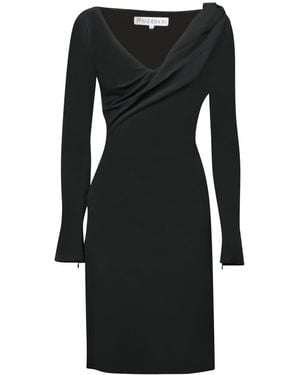 JW Anderson Long Sleeves Dress - Black