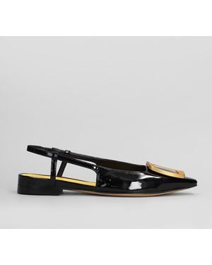 Mara Bini Ballet Flats - Black