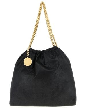 Stella McCartney 'Falabella Drawstring' Shoulder Bag I - Black