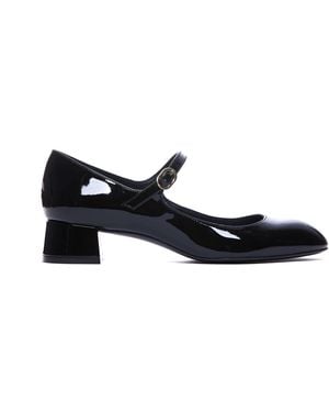Stuart Weitzman With Heel - Black