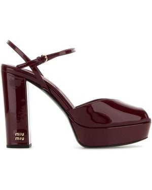 Miu Miu Sandals - Brown