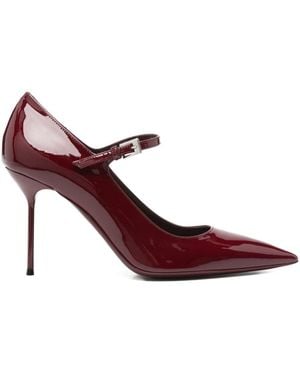 Paris Texas With Heel - Purple