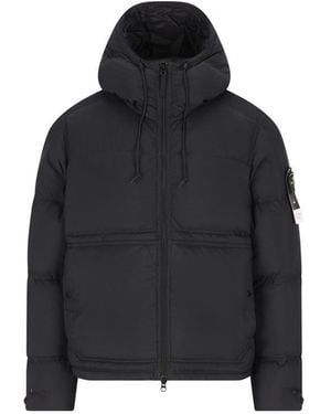 Stone Island Jackets - Black