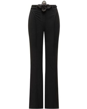 ROTATE BIRGER CHRISTENSEN High Waisted Rose Pant - Black