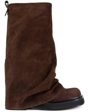 The Attico Boots - Brown