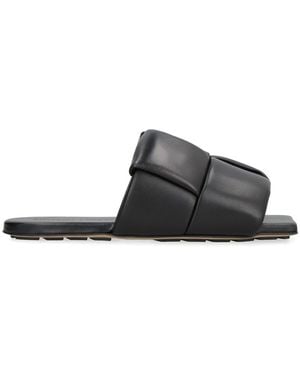 Designer Bottega Veneta Patch Flat Mules for Women - Up to