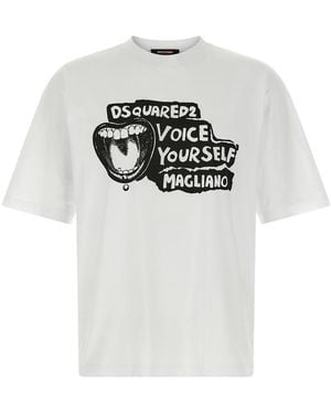 DSquared² T-Shirt Capsule Magliano X - Gray