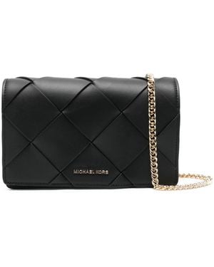 Michael Kors Calf Crossbody Bag - Black