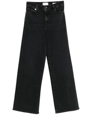 FRAME Denim Wide-Leg Jeans - Black