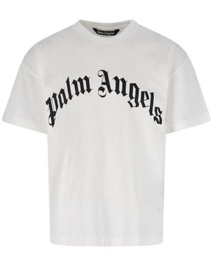 Palm Angels T-Shirts And Polos - White