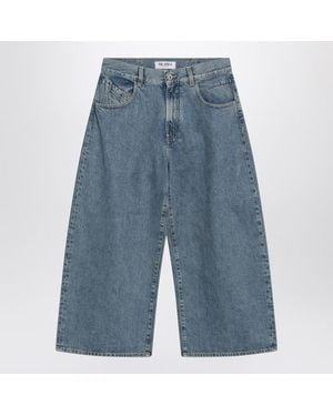 The Attico Light Cropped Jeans - Blue