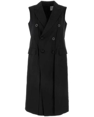 Sacai Jackets And Vests - Black