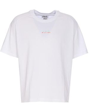 A.P.C. T-shirts And Polos - White