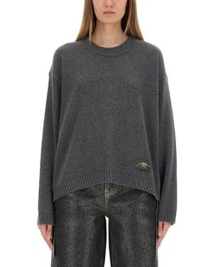 Ganni Oversize Shirt - Grey