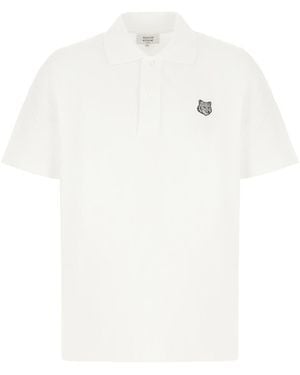 Maison Kitsuné Polo - White