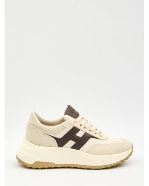 Hogan Hi-Fi Trainers - Natural
