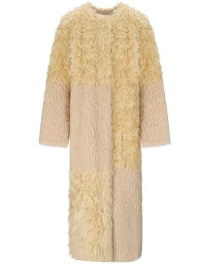 Stand Studio Hilma Cream Coat - Natural