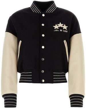 Amiri Stars Varsity Jacket - Black