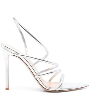 Gianvito Rossi Ettie 105Mm Sandals - White
