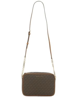 Michael Kors Shoulder Bag "Jet Set" - Natural