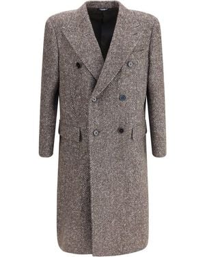 Dolce & Gabbana Coats - Grey