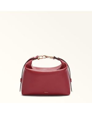 Furla Leather Hobo Bag - Pink