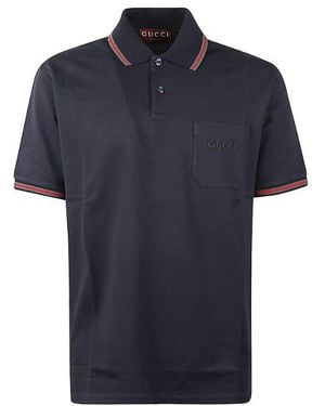 Gucci T-Shirts And Polos - Blue