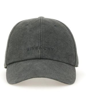 Givenchy Baseball Hat With Logo - Grey