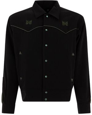 Needles "Piping Cowboy" Overshirt - Black