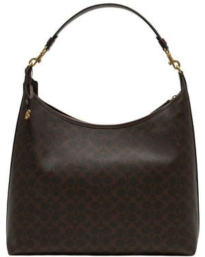 COACH Signature Juliet 38 Shoulder Bag - Black