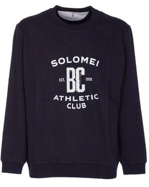 Brunello Cucinelli Sweatshirts - Blue