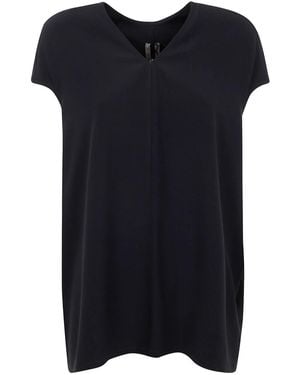 Rick Owens Floating Top Clothing - Black