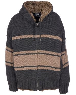 Dolce & Gabbana Coats - Gray