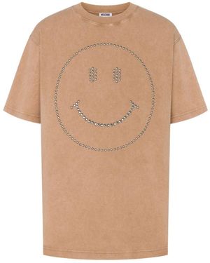 Moschino T-Shirts And Polos - Natural