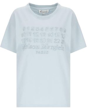 Maison Margiela T-shirts And Polos - Blue