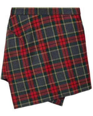 Vivienne Westwood Mini Infinity Skirt - Red