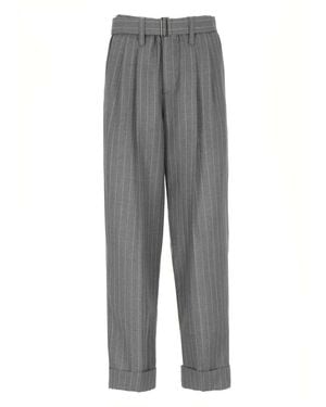 Brunello Cucinelli Pants - Gray