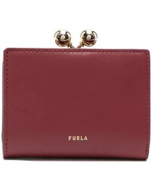 Furla Dots S Compact Wallet Accessories - Red