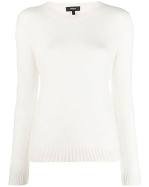 Theory Crew Neck - White