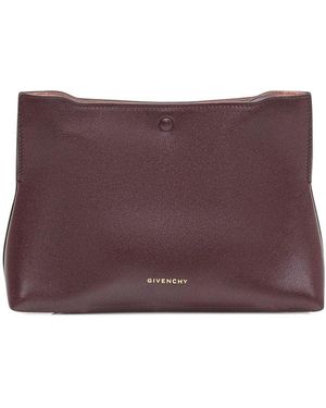 【関税＆送料込み】Givenchy Day Flat Clutch Bags Givenchy Day Flat Crossbody Pouch Bag in Shiny Leather