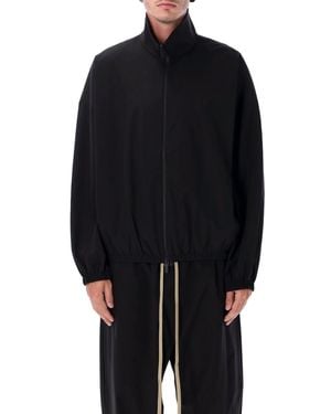 Fear Of God Nylon Track Jacket - Black