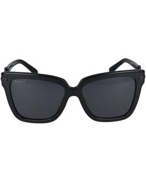 Ferragamo Sunglasses - Black