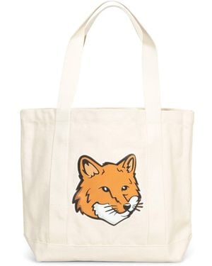 Maison Kitsuné Bags - White